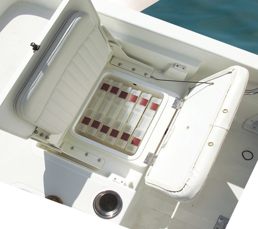 A bay boat is a small open boat usually outboard powered and used to navigate and fish salt water bays.