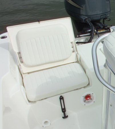 The definition of an outboard motor is a detachable engine mounted on outboard brackets on the stern of your boat.  This configuration will have only one single engine.