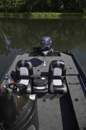 A bass boat is a small boat that is designed for bass fishing (or panfish), usually in freshwater. The modern bass boat features swivel chairs, storage bins for fishing tackle, and a live well with recirculating water where caught fish may be kept alive.