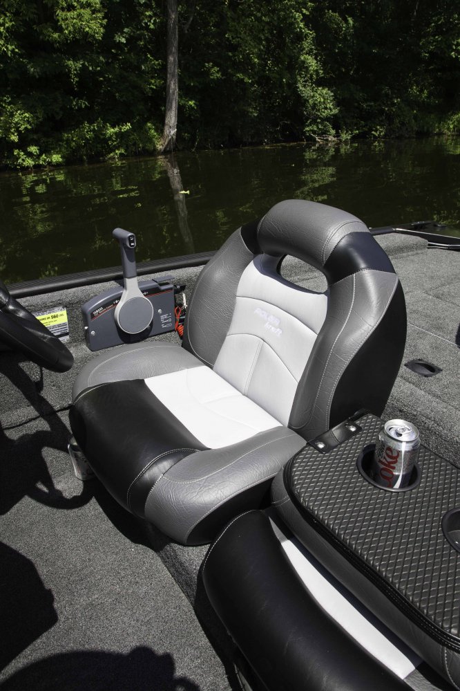 A bass boat is a small boat that is designed for bass fishing (or panfish), usually in freshwater. The modern bass boat features swivel chairs, storage bins for fishing tackle, and a live well with recirculating water where caught fish may be kept alive.