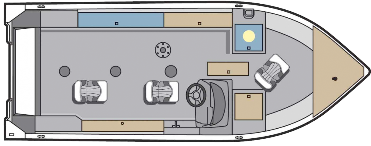 The definition of an outboard motor is a detachable engine mounted on outboard brackets on the stern of your boat.  This configuration will have only one single engine.