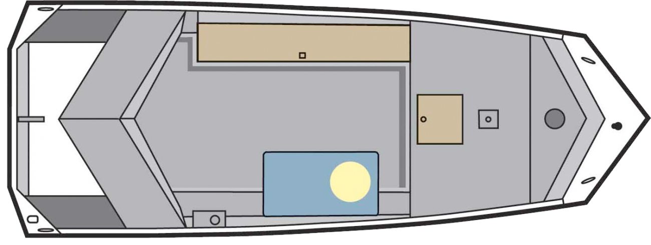 The definition of an outboard motor is a detachable engine mounted on outboard brackets on the stern of your boat.  This configuration will have only one single engine.