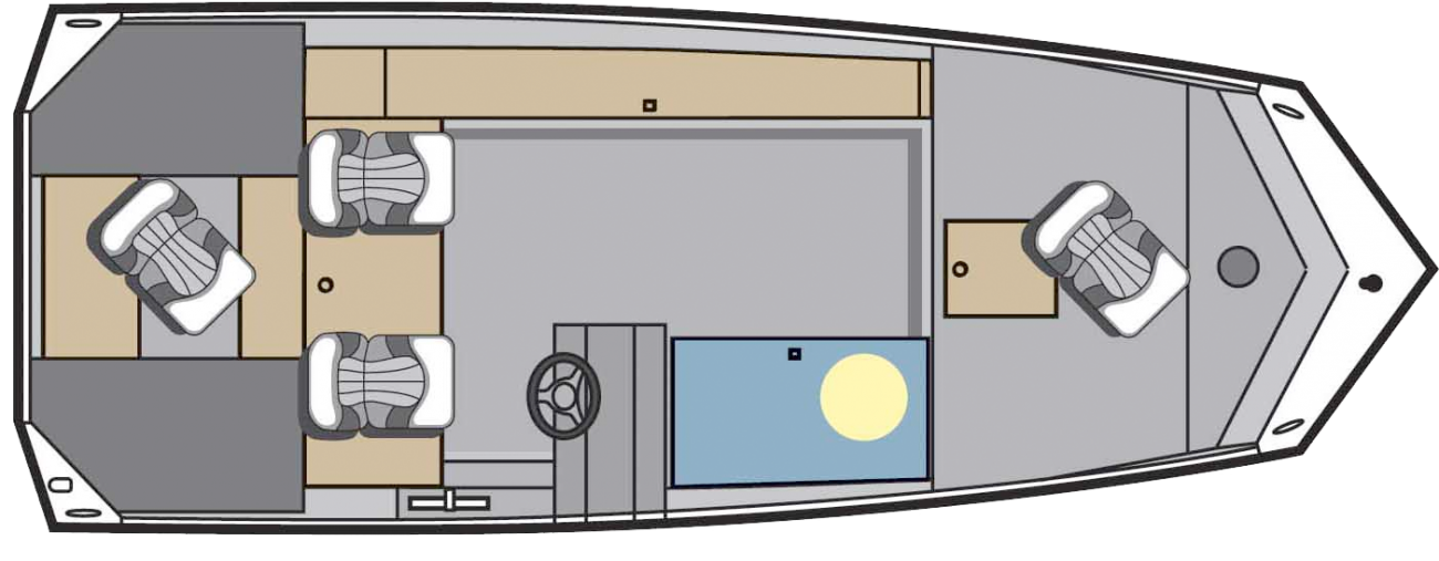 The definition of an outboard motor is a detachable engine mounted on outboard brackets on the stern of your boat.  This configuration will have only one single engine.