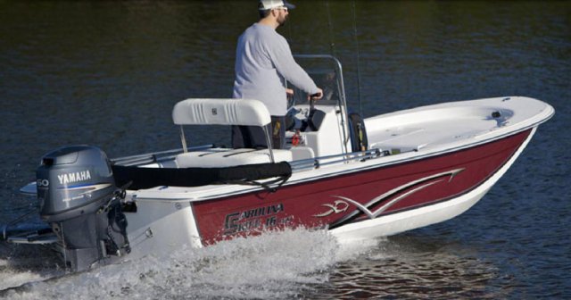 Center console is an open hull boat where the console of the boat is in the center. The boat deck surrounds the console so that a person can walk all around the boat from stern to bow with ease. Most center consoles are powered by outboard motors.