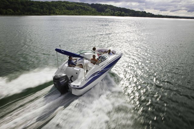 Wakeboarders want a giant wake to launch from as they cross from left to right behind the boat. With the engine set back against the transom, these boats carve a steep, large wake that riders love.