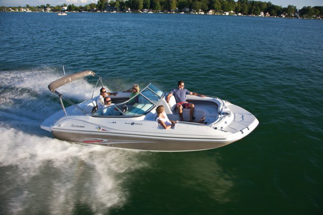 Wakeboarders want a giant wake to launch from as they cross from left to right behind the boat. With the engine set back against the transom, these boats carve a steep, large wake that riders love.