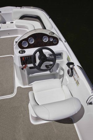 The definition of an outboard motor is a detachable engine mounted on outboard brackets on the stern of your boat.  This configuration will have only one single engine.