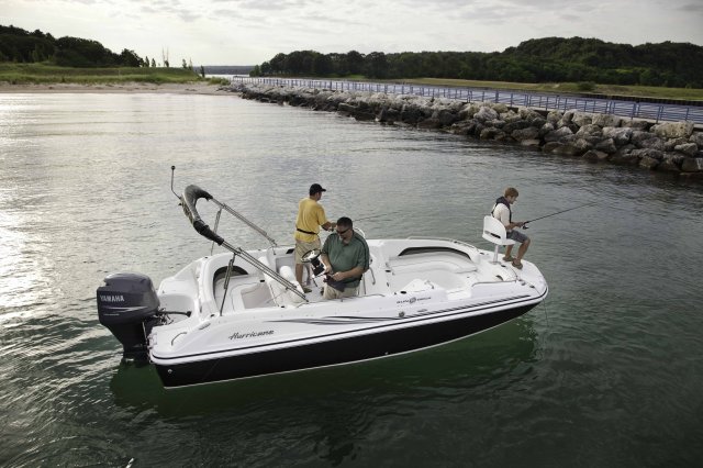 Wakeboarders want a giant wake to launch from as they cross from left to right behind the boat. With the engine set back against the transom, these boats carve a steep, large wake that riders love.