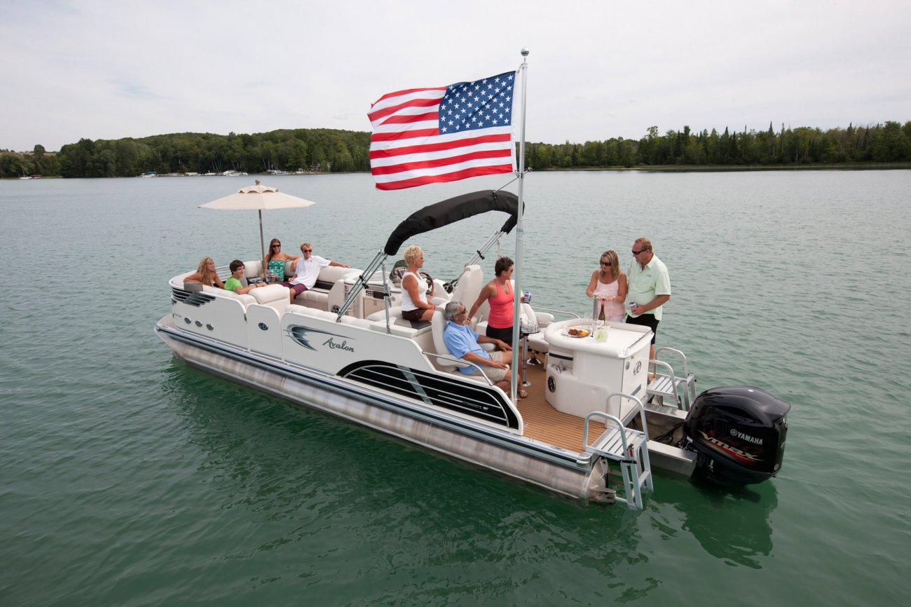 Wakeboarders want a giant wake to launch from as they cross from left to right behind the boat. With the engine set back against the transom, these boats carve a steep, large wake that riders love.