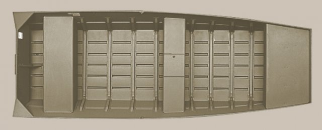 Small lightweight and, durable boats made of aluminum are most often used for freshwater fishing. They are generally very simple craft, featuring riveted or welded aluminum hulls and bench seating.