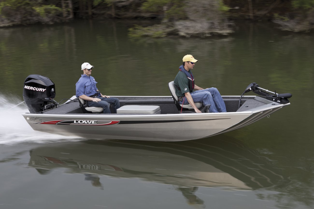 Small lightweight and, durable boats made of aluminum are most often used for freshwater fishing. They are generally very simple craft, featuring riveted or welded aluminum hulls and bench seating.