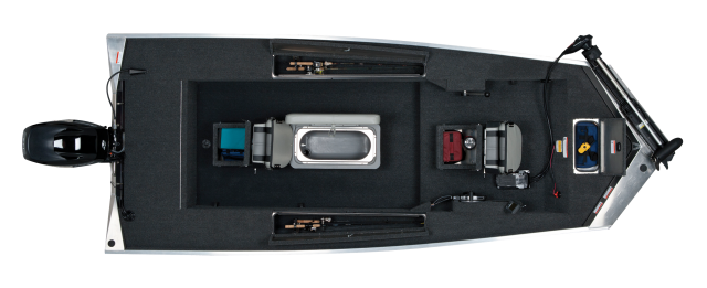 The definition of an outboard motor is a detachable engine mounted on outboard brackets on the stern of your boat.  This configuration will have only one single engine.